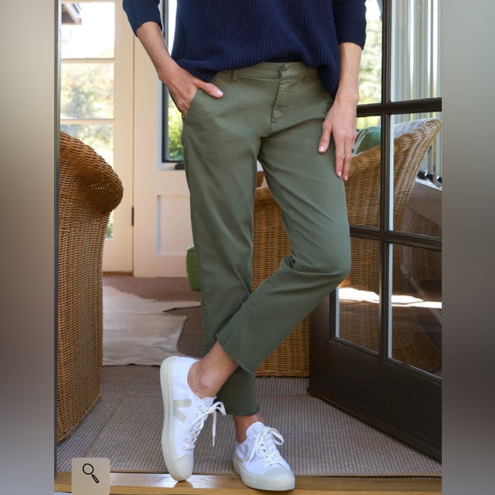FRANK & EILEEN Wicklow Italian Performance Twill Chino. Size 12